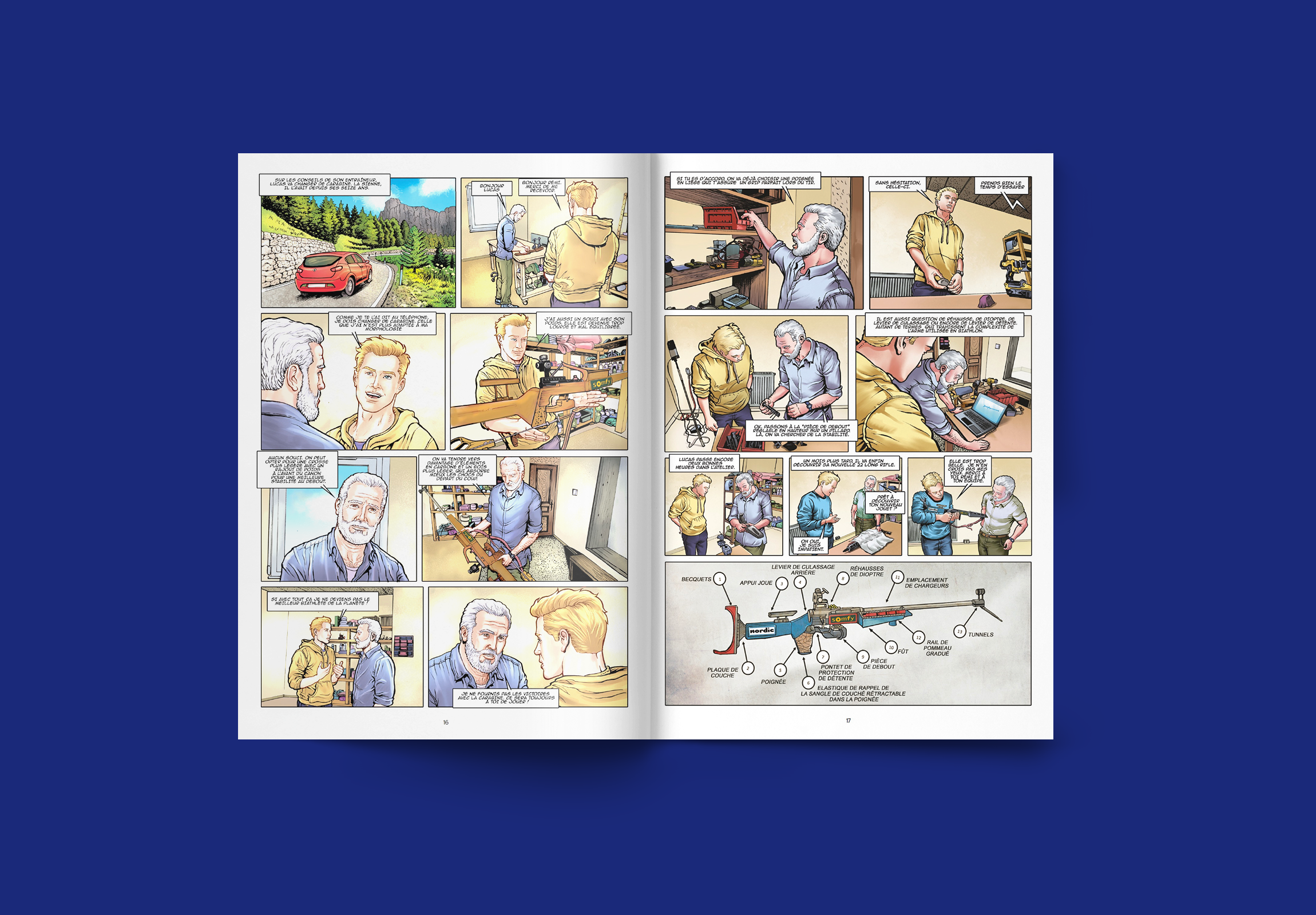 Revanche dans les Aravis Nordic Magazine, Biathlon Magazine, Numéro 39, Nordic Mag, Biathlon, Ski de fond, Saut à ski, Combiné nordique, magazine